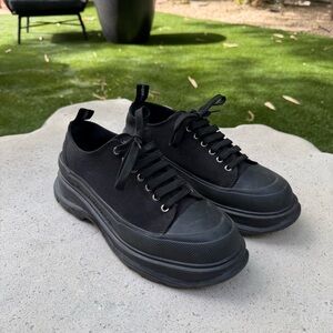 Alexander McQueen Black Shoes , Used-Good condition, NO BOX